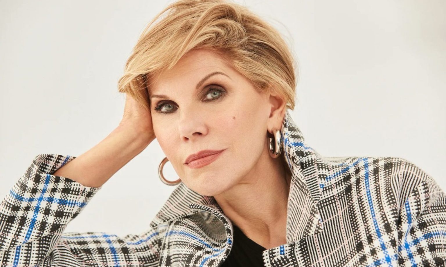 Christine Baranski botox body measurements nose job.