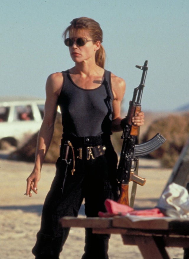 Linda Hamilton body measurements