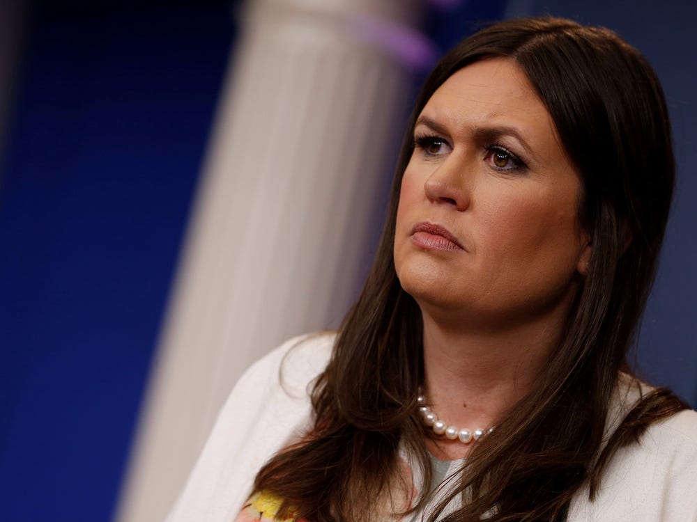 Sarah Huckabee Sanders body measurements nose job lips