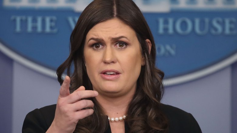 Sarah Huckabee Sanders facelift